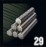 Metal Rods resource icon in SAND: Raiders of Sophie